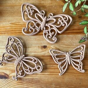 Vintage Butterfly Wall Decor Set